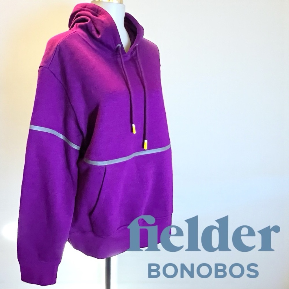 FIELDER BONOBOS Fleece Pullover Hoodie Sz M